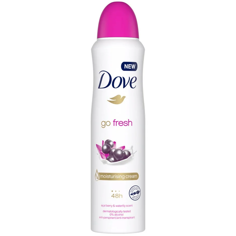 Dove Go Fresh Spray Acai & Water Lily - 150 ml