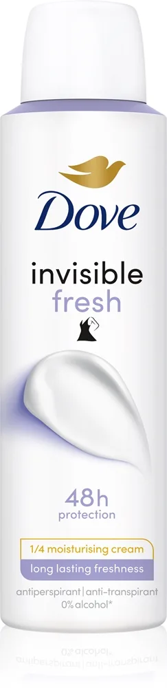 Dove Invisible Fresh Antiperspirant Spray För att behandla vita fläckar 150 ml