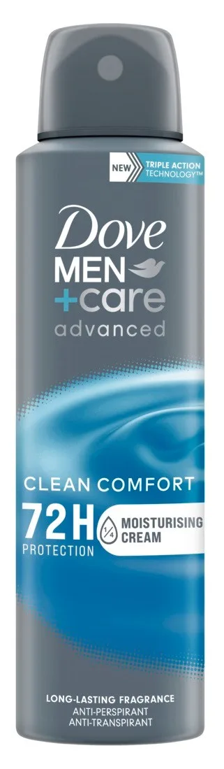 Dove Men+Care 72h Advanced Clean Comfort Spray 150 ml