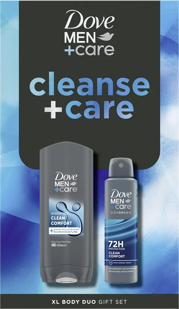 Dove Men+Care Cleanse+Care Presentförpackning för män
