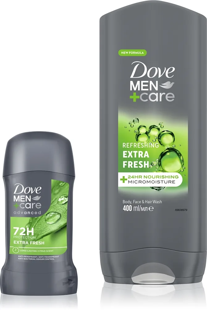 Dove Men+Care Extra Fresh Sæt til mænd