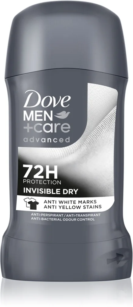 Dove Men+Care Invisble Dry Deodorantstift med effekt mot vita märken 50 ml