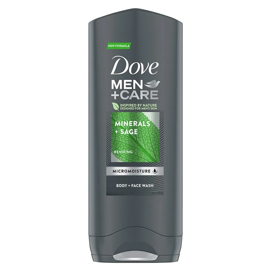Dove Men + Care Mineral & Sage Shower Gel 250 ml