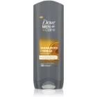 Dove Men+Care Sandalwood&Vanilla Duschtvål för ansikte, kropp och hår för män 250 ml
