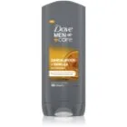 Dove Men+Care Sandalwood&Vanilla Duschtvål för ansikte, kropp och hår för män 400 ml