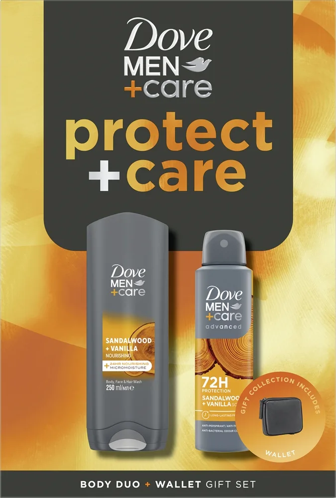 Dove Men+Care Sandalwood&Vanilla Presentförpackning för män