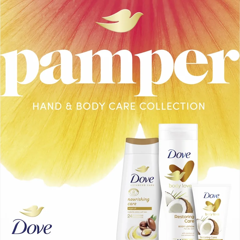 Dove Pamper Presentförpackning För kvinnor