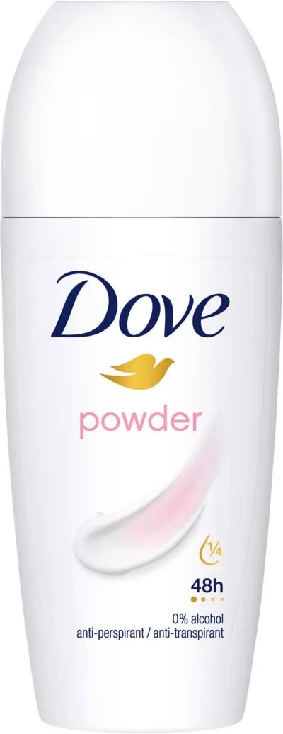 Dove Powder Soft 48H Anti Perspirant Roll On 50 ml