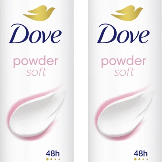 Dove Powder Soft Antiperspirant spray 2x150 ml