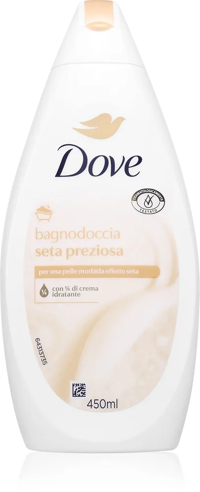 Dove Precious Silk Shower Gel Duschtvål för mjuk och smidig hud 450 ml