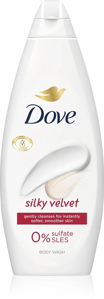 Dove Silky Velvet Närande dusch-gel 720 ml
