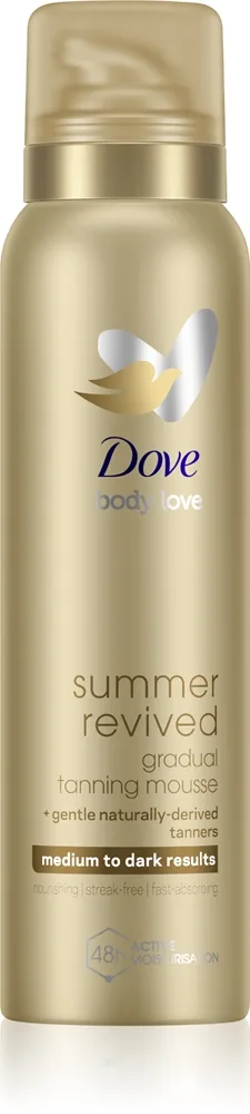 Dove Tanning Mousse Medium to Dark - 150 ml