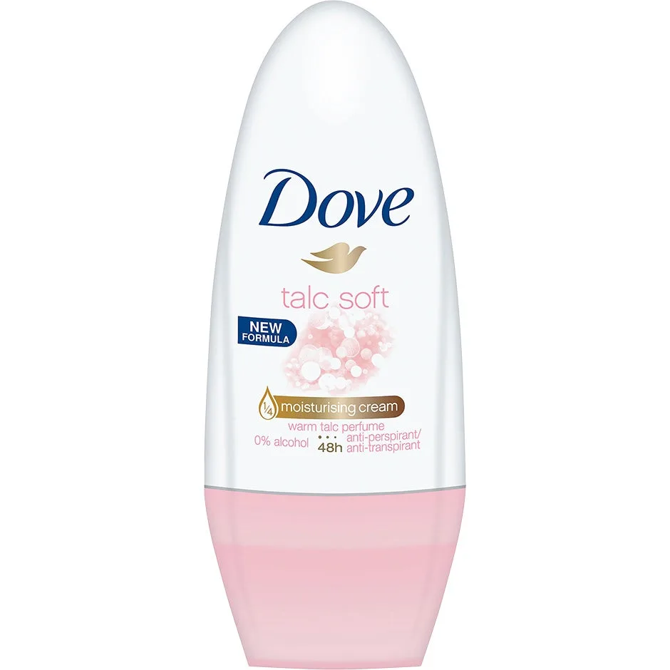 Dove Talc Soft Roll-On Deodorant - 50 ml