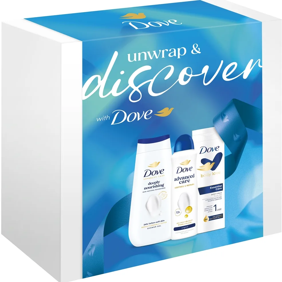 Dove Unwrap & Discover Geschenkset für Damen