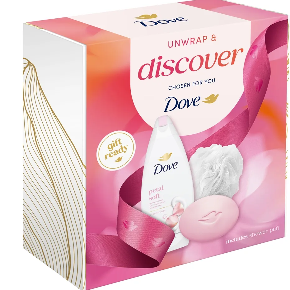 Dove Unwrap & Discover Geschenkset für Damen