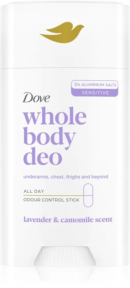 Dove Lavender & Chamomile deodoranttipuikko vartalolle 75 ml