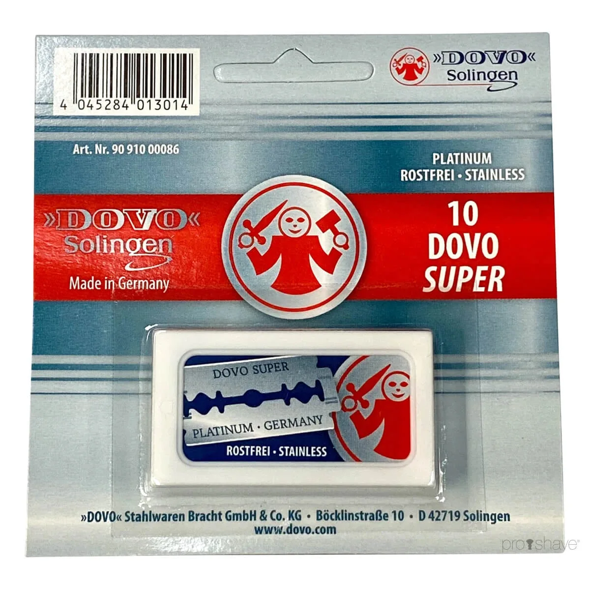 Dovo Dubbeleggade Rakblad 10-pack