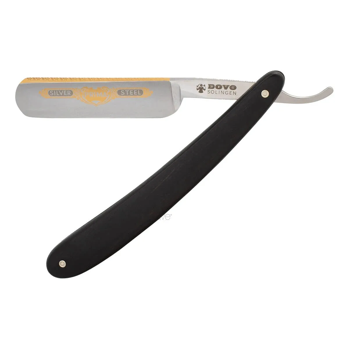 Dovo Solingen Straight Razor 5/8, Round nose, Prima, Ibenholt