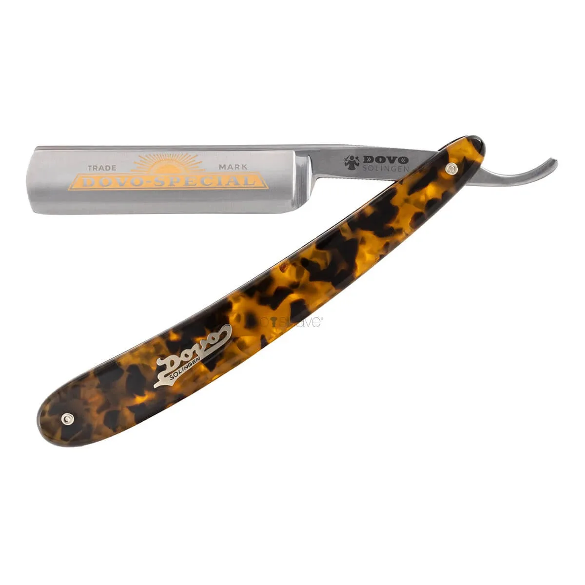 Dovo Solingen Straight Razor 5/8, Round nose, Special, Imit. skildpaddeskjold