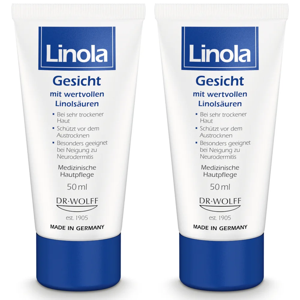 Linola Gesicht Doppelpack 2X50 ml Creme