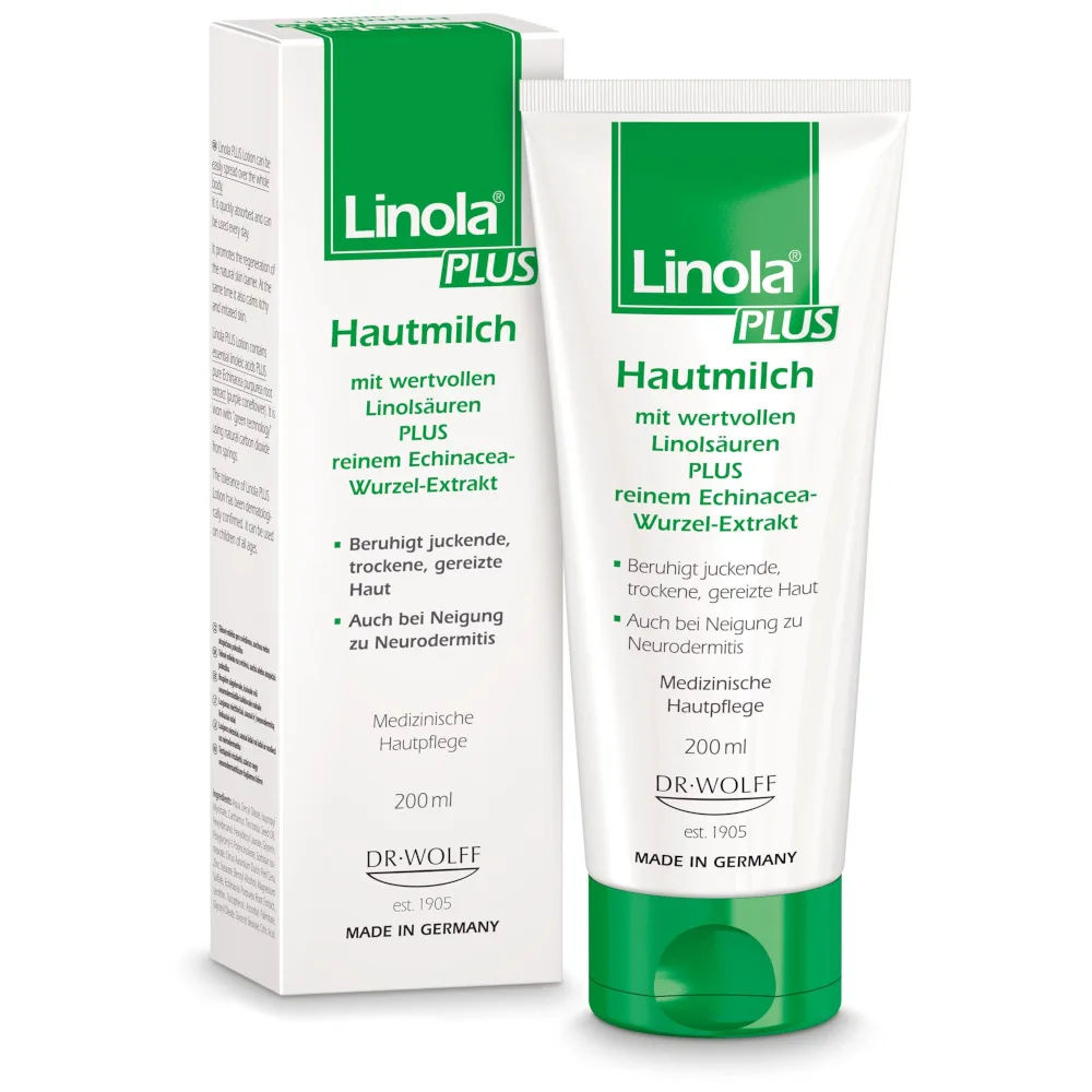 Linola PLUS Hautmilch - Körperlotion 200 ml Lotion