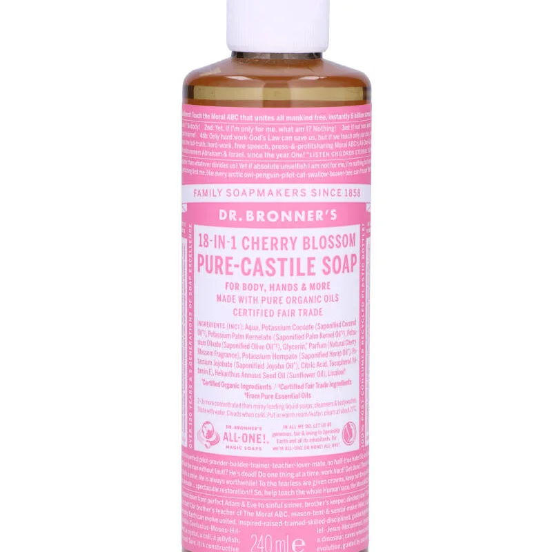 Dr.Bronner's Pure Castile Liquid Soap Cherry Blossom 240 ml