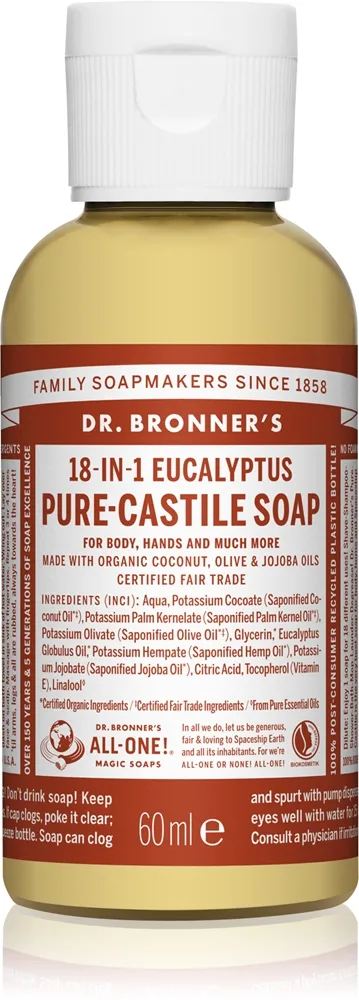 Dr. Bronner’s Eucalyptus Flytande universaltvål 945 ml