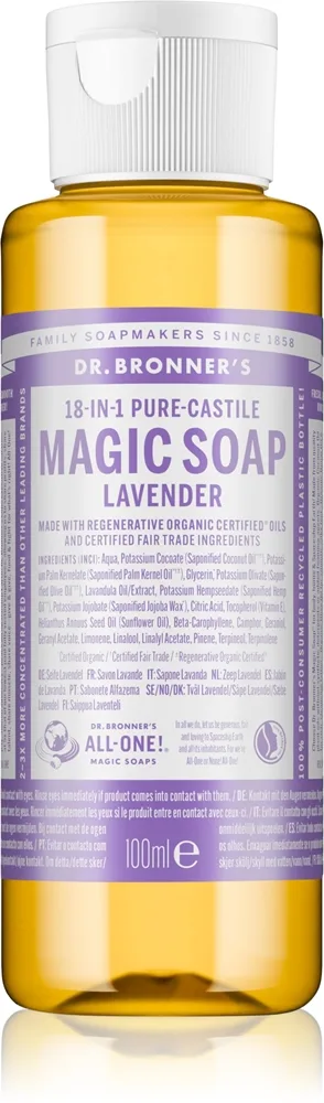 Dr. Bronner’s Lavender Flytande universaltvål 100 ml