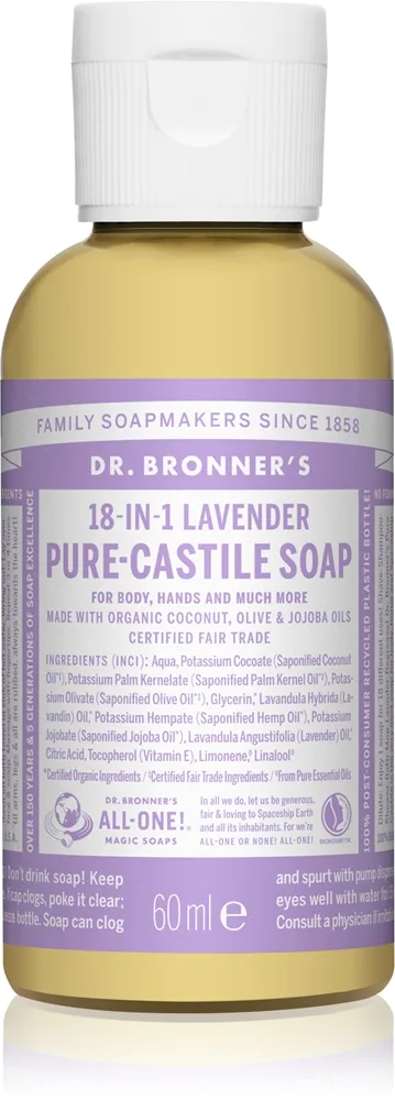 Dr. Bronner’s Lavender Flytande universaltvål 945 ml