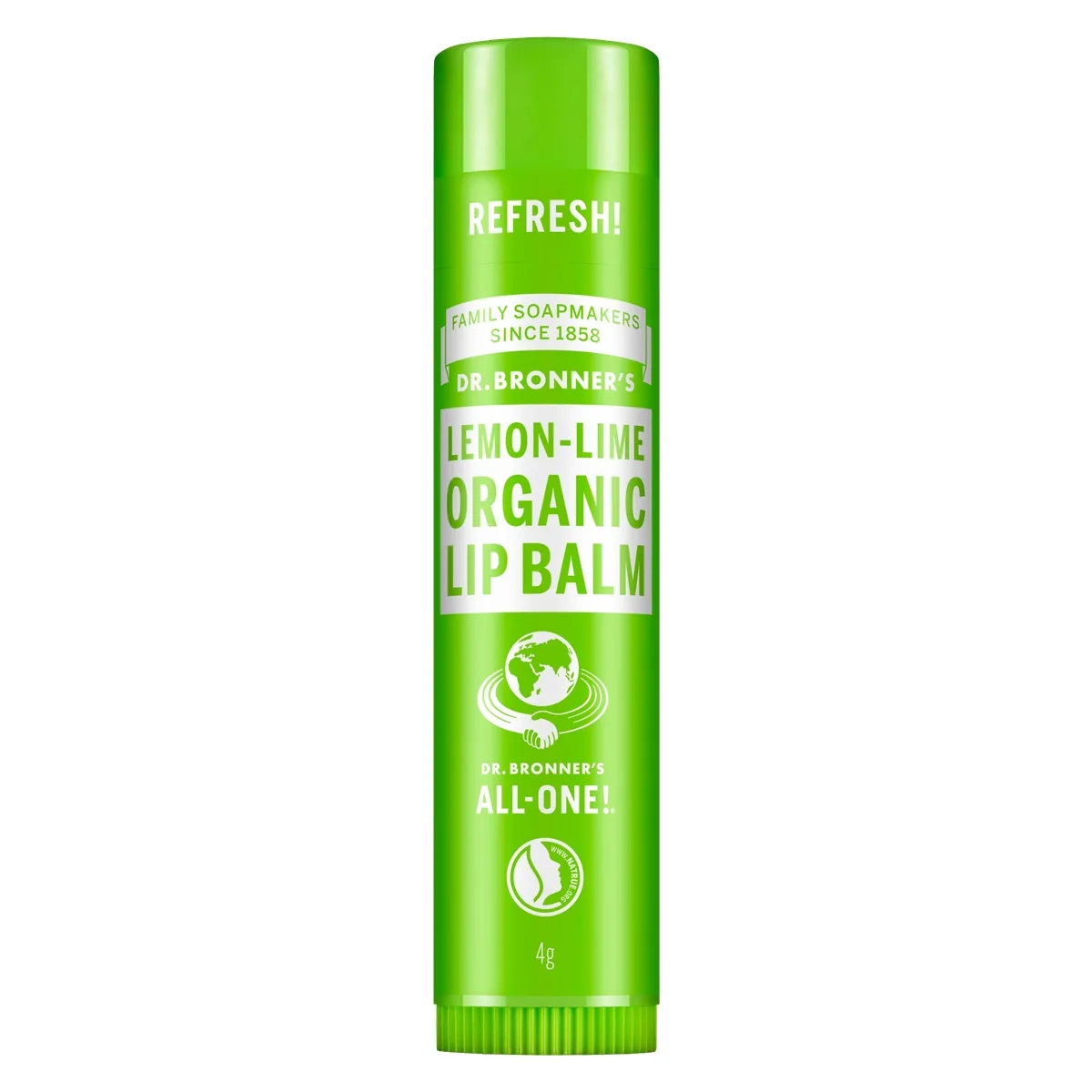 Dr. Bronner Lemon Lime Organic Lip Balm 4g