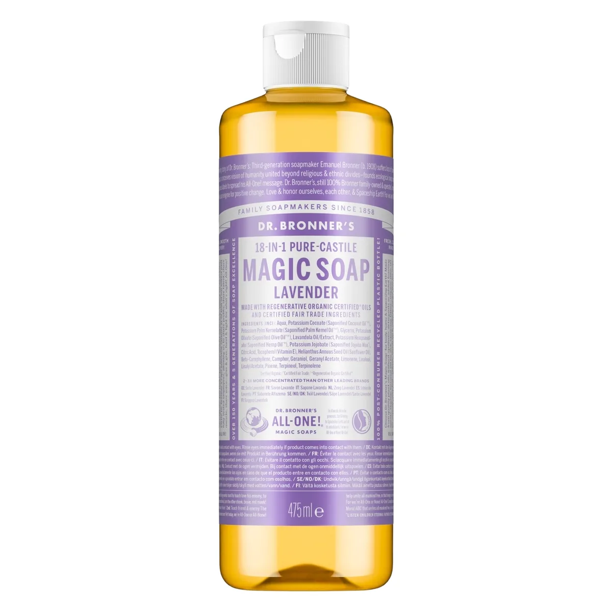 Dr. Bronner’s Dr. Bronner's Magic Soap Lavender 475 ml