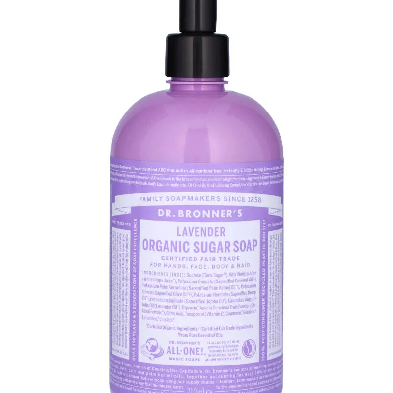 Dr. Bronner's Organic Pump Soap Lavender 710 ml