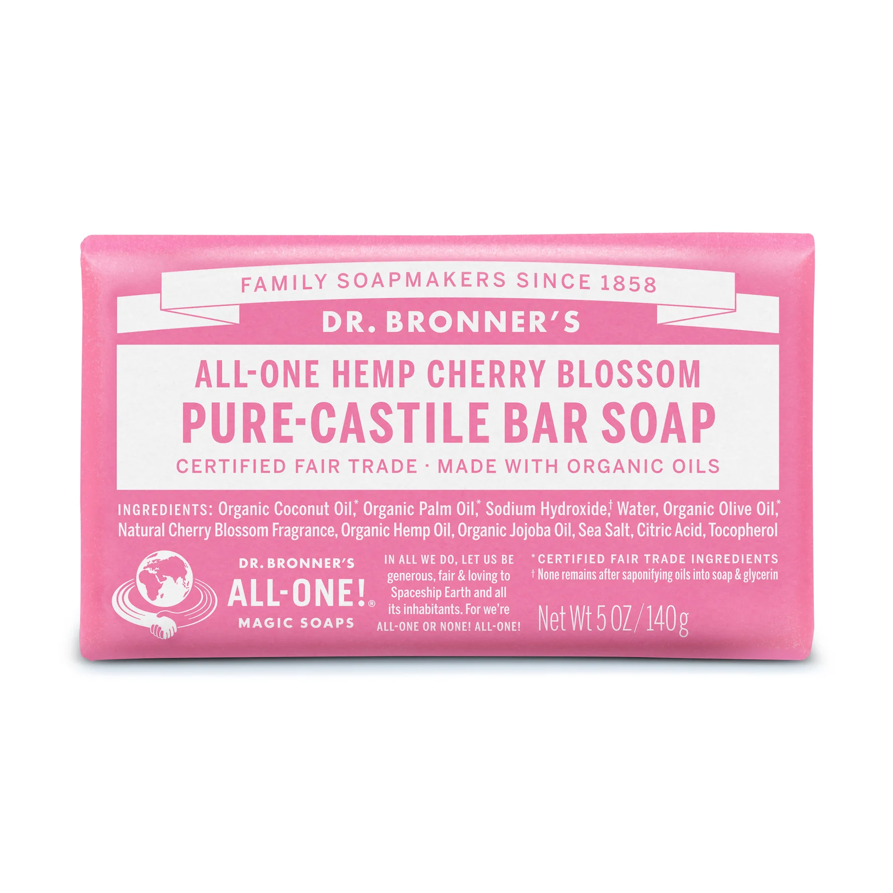 Dr.Bronner's Bar Soap Cherry Blossom 140 g
