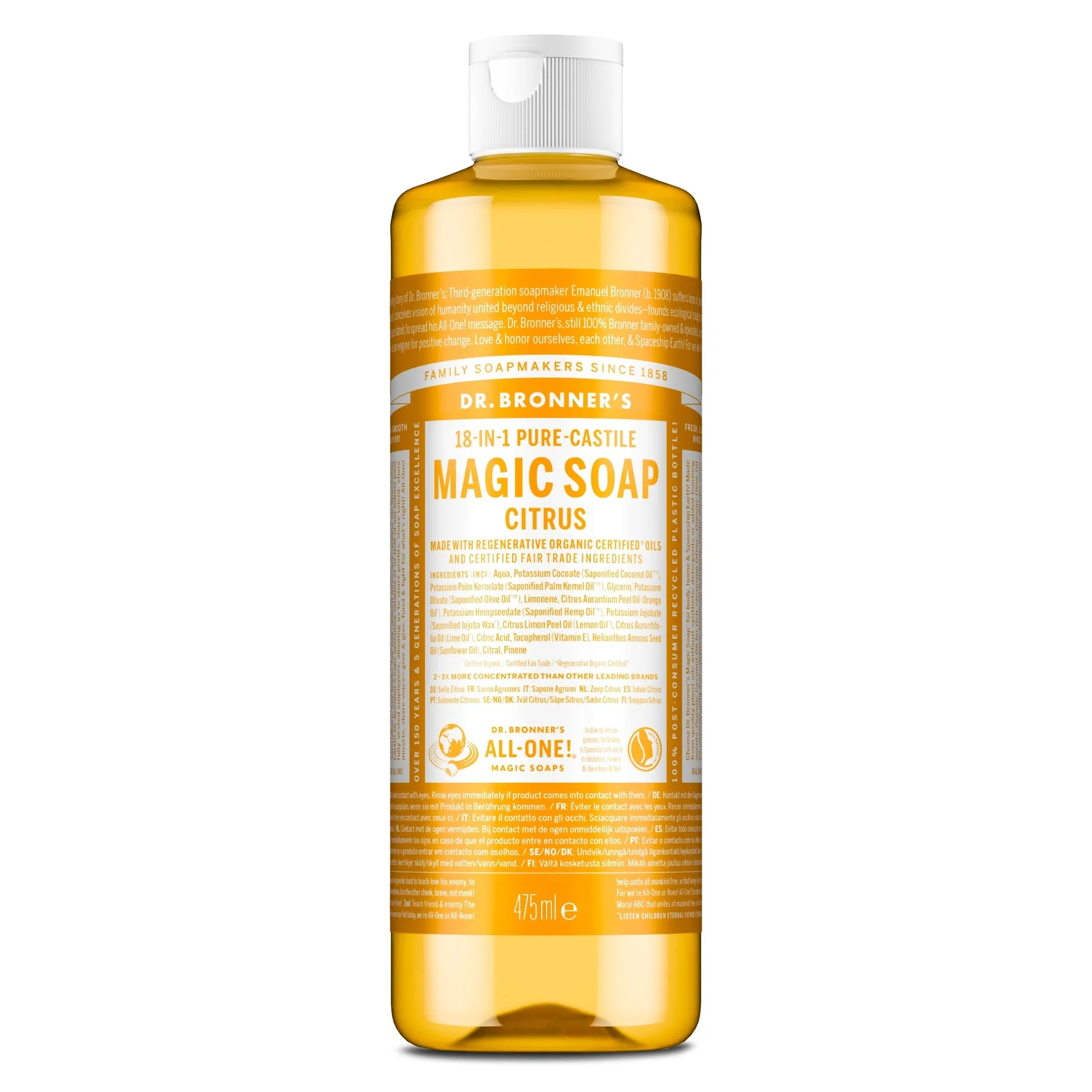 Citrus Liquid Soap 473 ml