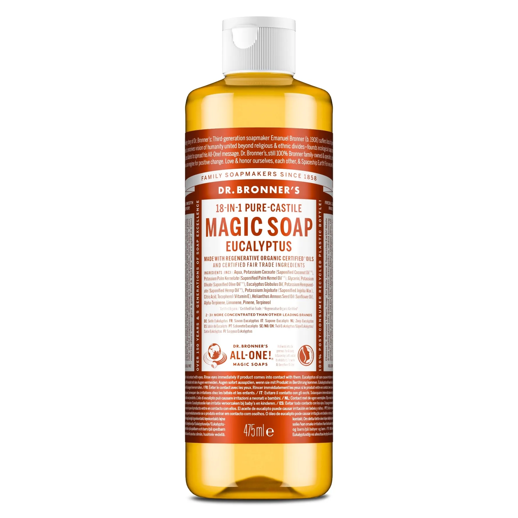 Eucalyptus Liquid Soap 473 ml