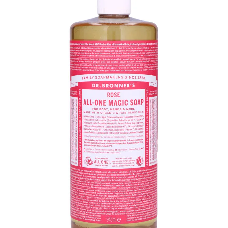 Dr. Bronner's Pure-Castile Soap Rose 945 ml