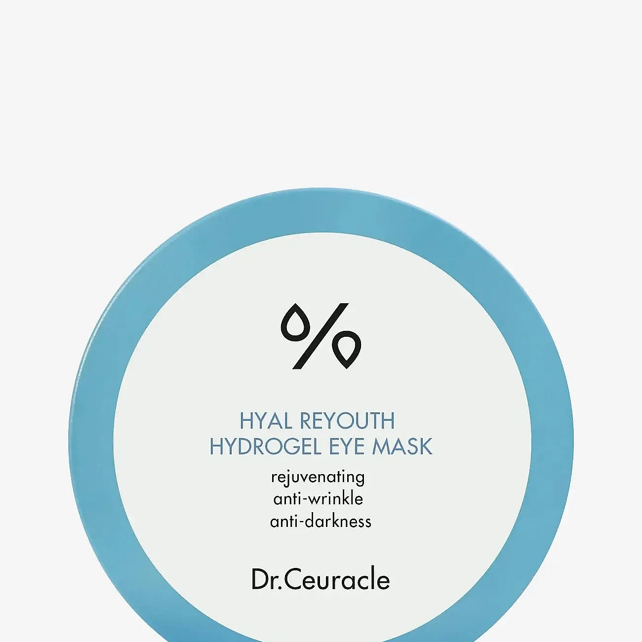 Dr.Ceuracle Hyal Reyouth Hydrogel ögonmask med uppljusande och mjukgörande effekt 60 st.