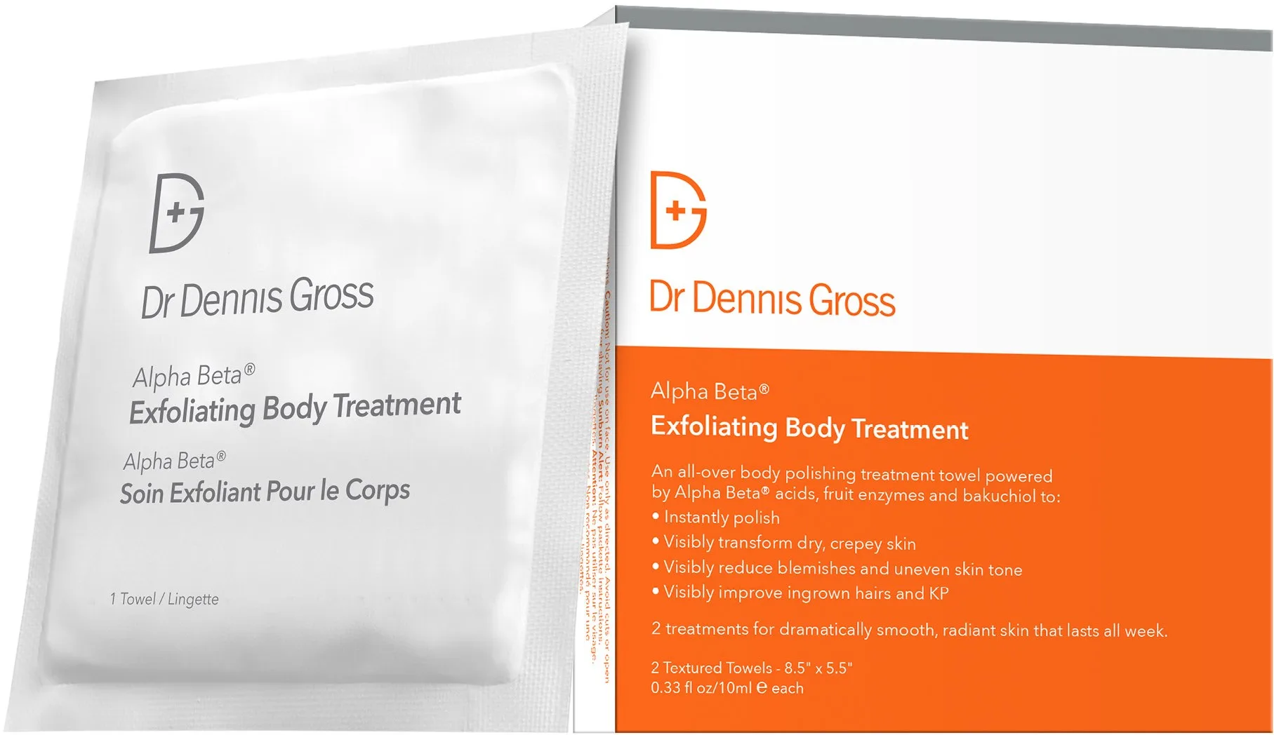 Dr Dennis Gross Alpha Beta Exfoliating BodyTreatment 2 Pack