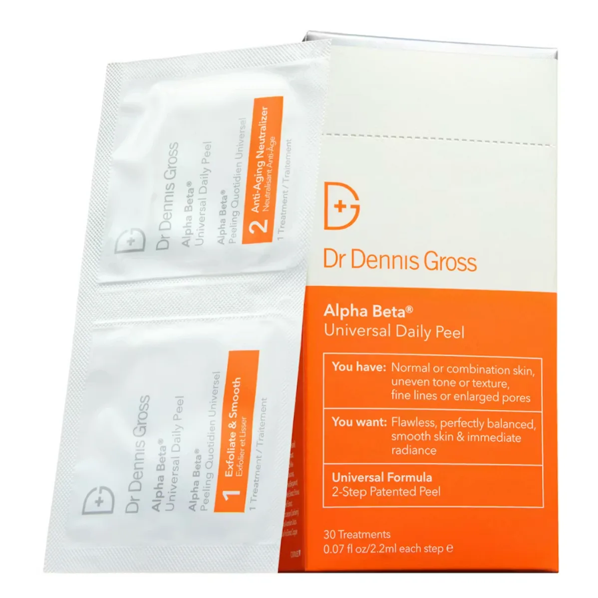 Dr Dennis Gross Alpha Beta Face Peel Universal Servetter