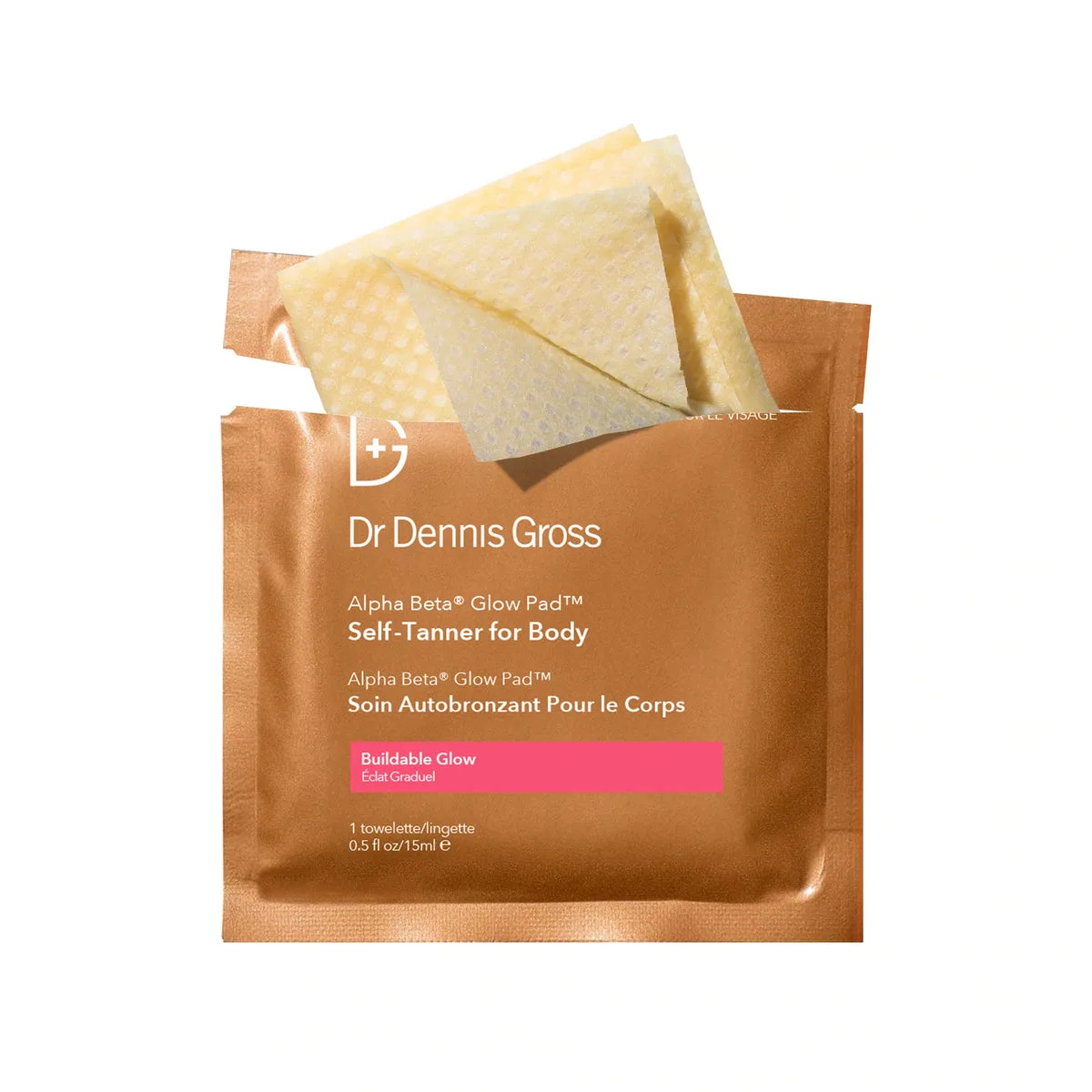 Dr Dennis Gross Alpha Beta Glow Pad Self-Tanner for Body (8 pcs)
