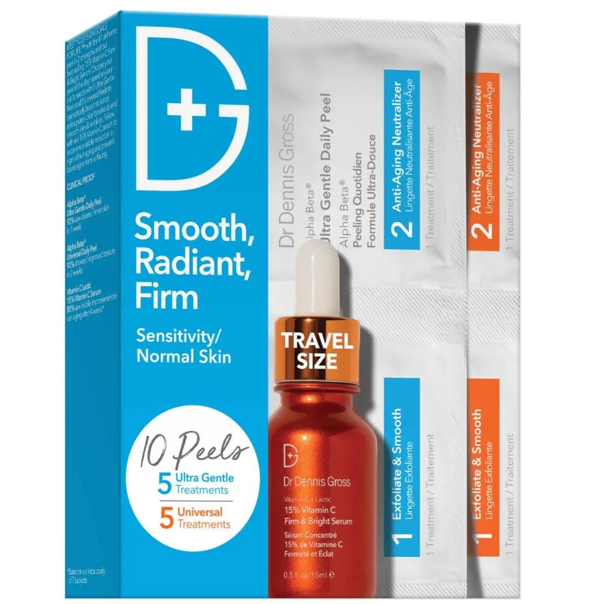 Dr Dennis Gross Alpha Beta® Smooth, Radiant, Firm Kit Sensitive