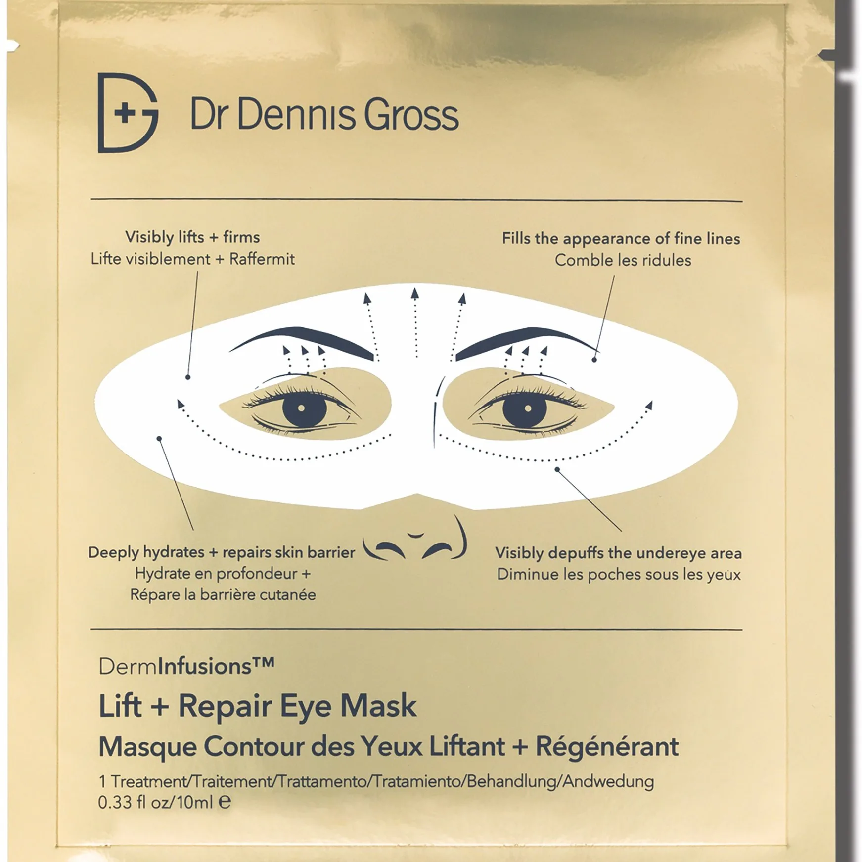 Dr Dennis Gross Derminfusion Lift + Repair Eye Mask