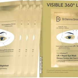 Dr Dennis Gross DermInfusions™ Lift + Repair Eye Mask 4 Pack