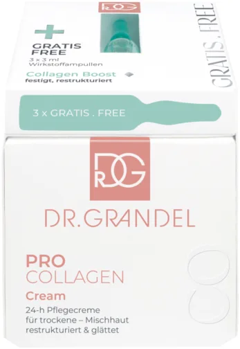DR. GRANDEL Pro Collagen Cream + 3 Ampullen Collagen boost gratis