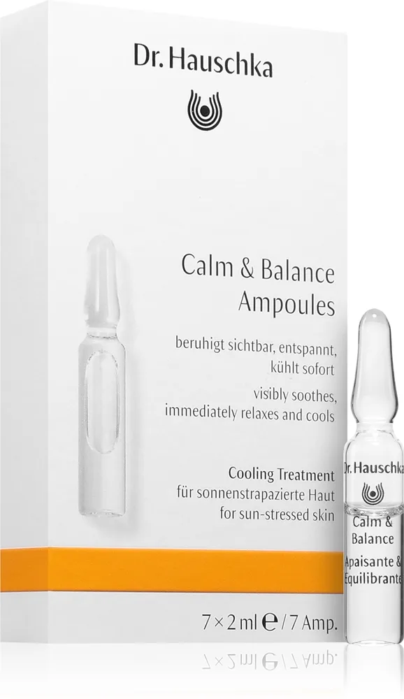 Dr. Hauschka Facial Care Intensivt lindrande vård för känslig hud 7x2 ml