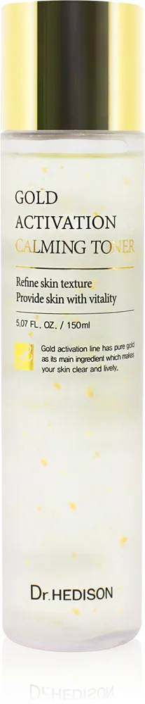 Dr. HEDISON Gold Activation Lindrande ansiktstoner 150 ml