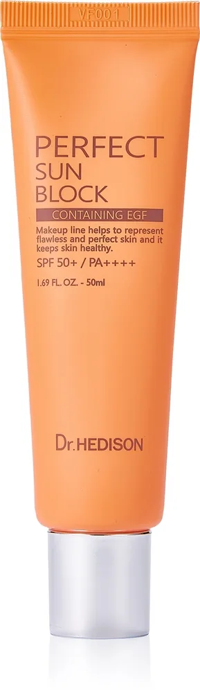 Dr. HEDISON Perfect Sun Block SPF 50+ Solkräm med vårdande effekt SPF 50+ 50 ml