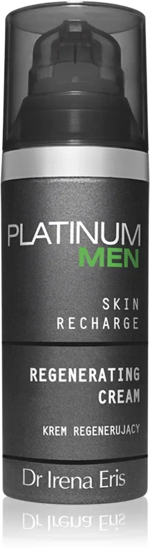 Dr Irena Eris Platinum man 24 h Beskyttelse regenererende krem for sliten hud 50 ml