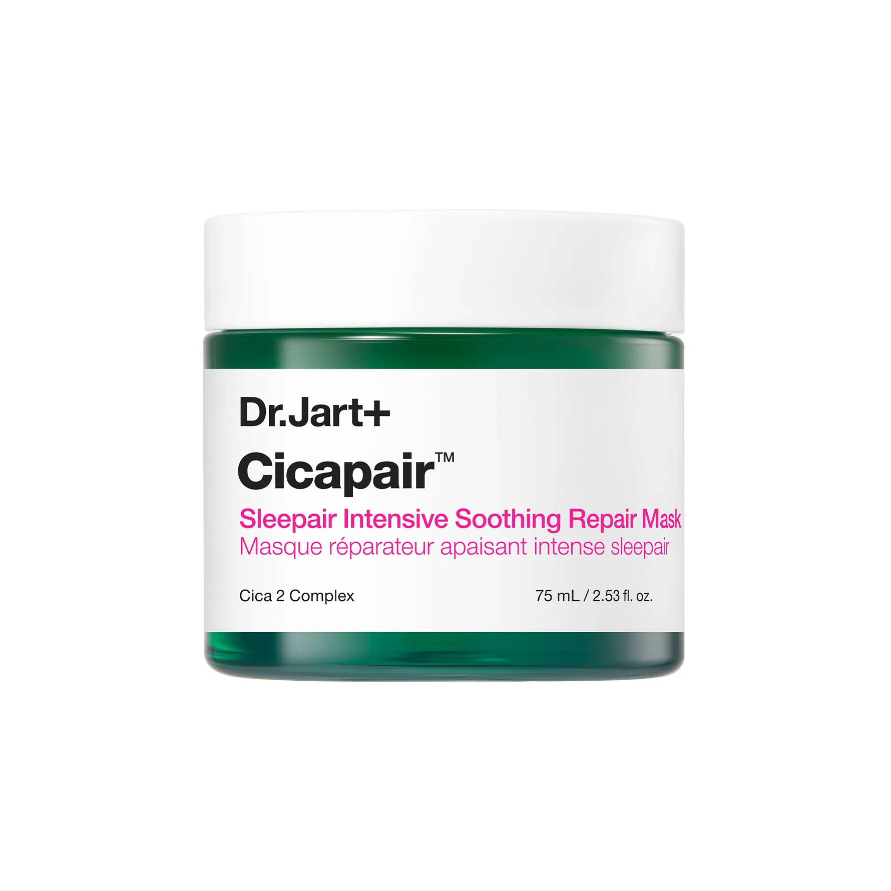 Dr. Jart+ Cicapair™ Sleepair Intensive Soothing Repair Mask yönaamio kosteuttava vaikutus 75 ml