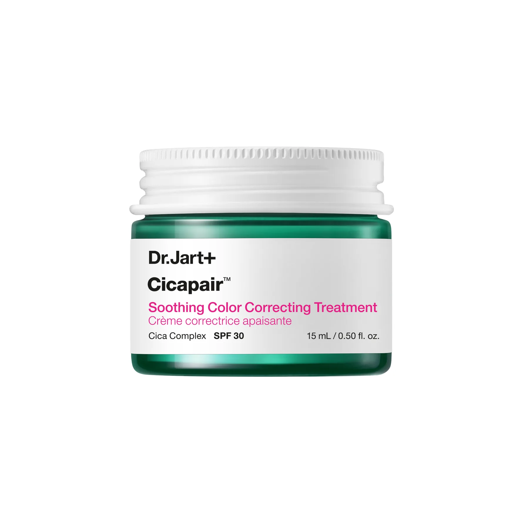 Dr.Jart+ Cicapair Soothing Color Correcting Treatment SPF 30 15 ml